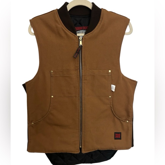 Other - Tough Duck heavy duty quilted work vest size S NWOT